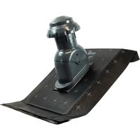 Flachdach-Sanitärlüfter Variant DN 125 Flansch aus Bitumen o. Hart-PVC