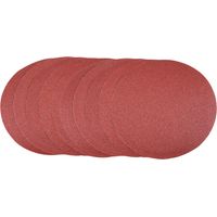 FERM Disques abrasifs auto-agrippants BGA1063 – Ø150mm – 10 pcs – P60 – universels – compatibles avec, entre autres, BGM1022