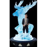 Enesco, Statuetta Harry Potter Patronus Cervo Illuminata, Poliresina, 25 cm