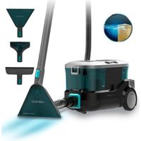 Cecotec – Aspirateur traîneau 800 W – Nettoyeur de taches pour tissus d’ameublement et tapis – Double réservoir 3 L et 1,5 L – Puissance d’aspiration 16 kPa