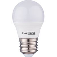 Link Led Lampadina Led Sfera 6W E27 4k 450 Lm