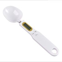 Balance de cuillère numérique pour Aliments de Cuisine Haute précision Petite échelle avec Fonction Tare Peser et mesurer 1,1 LB / 500 g (0,1 g) d'échelle de milligrammes, Blanc Fonepro
