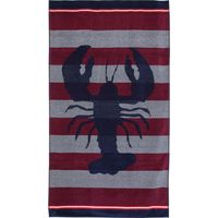 Drap de bain Homard 100 x 180 cm