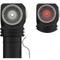 ArmyTek Wizard C2 WR Magnet Warm & Red LED (monocolore) Lampada frontale con supporto magnetico a batteria ricaricabile