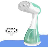 Clothing wrinkle remover, portable travel wrinkle remover, quick heating lightweight steam iron.