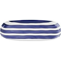 Plateau M bleu méditerranéen 35x19xh2,3 cm