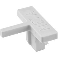 META PVC-Abdeckkappe grau