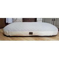 Lit pour chien en cuir artificiel XXL - coussin pour chien canapé pour chien lit pour chat panier pour chien - étanche 130 X 80 cm