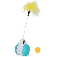 Jouet De Poursuite Pour Chat - Rotation Automatique Sans Batterie - Pour Sol Canapé Tapis - 6 x 9 cm - 1 Pièce
