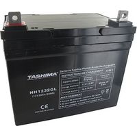 Batterie Tashima Gel/agm 100 % wasserdicht 12 V, 32 Ah Für Rasentraktor. L: 195, B: 130, H: 180, + links. - Batterie einzusetzen