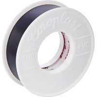 Ruban isolant électrique 302 noir longueur 10 m largeur 15 mm rouleau COROPLAST (Par 20)