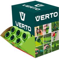 Verto Gartenprofi Verbindungselement schwarz 3/4 Zoll Pack 30