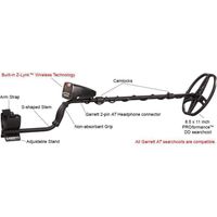 Detector de metales profesional Garrett AT MAX negro