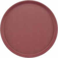 Cambro vassoio rotondo antiscivolo burgundy cm 35