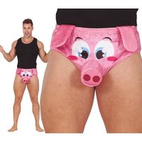 Culotte cochon humoristique pour homme, 1 pièce.