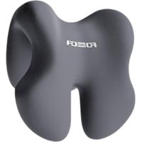 Appuie-tête pour Chaise de Bureau, Coussin de Nuque Confortable pour Hommes et Femmes avec Sac de Rangement, Oreiller de Nuque en Mousse à mémoire de, Gris Foncé