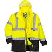 Bicolore Executive 5-in-1 Parka Farbe: Gelb/Schwarz Größe: 4XL - Portwest