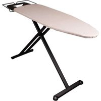 Kitchen Move – Table à repasser 125x40cm ultra légère – Structure en aluminium durable – Hauteur réglable jusqu'à 92cm – Repose-fer vapeur intégré