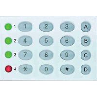 Came Pxkib 846ca-0020 Weiße LED-Tastatur, Einbruchschutz