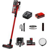 Einhell Akku-Stielstaubsauger TE-SV 18/270 Li BL Kit Power X-Change (18 V, Brushless, 270 mbar, beutellos, 3 Leistungsmodi, 3-fach Filtersystem, inkl. Zubehör, inkl. 4,0 Ah PLUS Akku & Ladegerät)