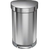 Simplehuman - Mülleimer 45 l, Edelstahl gebürstet CW2030