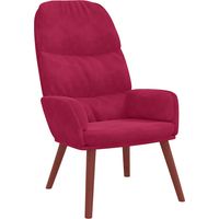 Maison Exclusive - Relaxsessel Weinrot Samt
