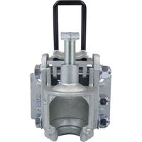 Berger Schroter Acoplamiento plegable de acero para portabicicletas
