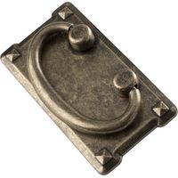 Rechteckiger Retro-Schubladengriff für Schränke, Schubladen, Kommoden, A