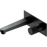 OMNIRES Contour - Miscelatore per lavabo ad incasso, 2 fori, con corpo, antracite spazzolato CT8015AT