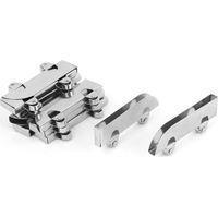 10 pièces Badezimmer Duschkabine Duschtur Glastür Rolle pour 5mm Dicke Glass de