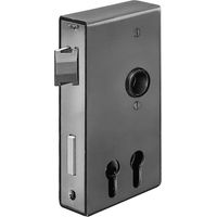 AMF 14407 Schlosskasten 140D-PZ DIN links / rechts Maß A40xB94,5xC173 mm Dornmaß