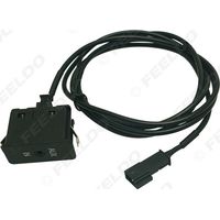 Compatible avec le faisceau de câblage d'interface audio AUX et le câble adaptateur audio AUX des BMW E39, E46, E38, E53 et X5