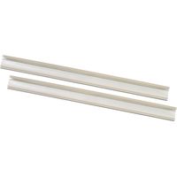 2 Guarnizioni Orizzontali - Striscie di Gomma + 4 Clip in Acciaio - PACK A - Ricambio per Aspirafango Fairlocks Piscina
