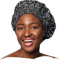 Bonnet de douche réutilisable et imperméable