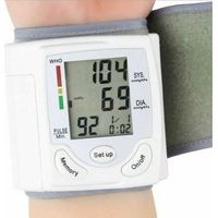 Medidor y detector de presión arterial CHOYCLIT, tensiómetro de muñeca - Tensiómetro inteligente profesional, detección automática de hipertensión y latidos cardíacos irregulares