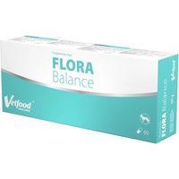 Complément intestinal VetFood Flora Balance pour chiens et chats, 60 capsules