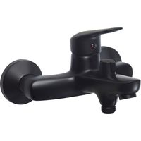 Mitigeur bain-douche mural en laiton noir mat Deante BORO BMON10M Noir mat