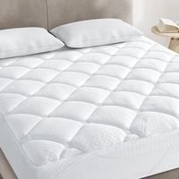 Matratzentopper 140x190 cm INRE, Atmungsaktiver Komfort, Rutschfestes Design, Erholsamer Schlaf
