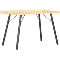 Bureau en chêne 90×50×79 cm