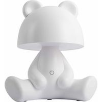 Leitmotiv Ours LED Lámpara de Mesa Blanca Decorativa