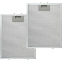 Stück 5-lagiger Dunstabzugshaubenfilter 320 mm x 260 mm Universal-Fettfilter aus Aluminium für Dunstabzugshauben vieler führender Marken