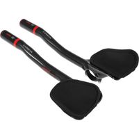 31.8mm Carbon Fiber Bicycle TT Handlebar Cycling Aero Bars Rest Handlebar Bike Tri Bars