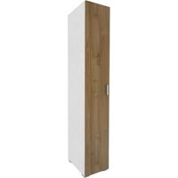 colonna multiuso 1 ante noce stelvio 33,2x45,1x194,3 cm