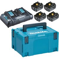 Pack 4 Batterien BL1860B DC18RD Makpac MAKITA - 198091-4