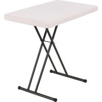 Lifetime 30-Inch Personal Table, Almond