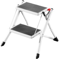 SGABELLO APRIBILE GRADINO CON TAPPETINO 'KLOSE' 2 gradini - aperto cm. 49 x 48,8 x h.44,5