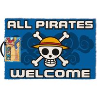 Fußmatte pyramid one Stück alle Piraten willkommen