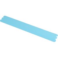 Bande adhésive antidérapante bleue pour salle de bain, baignoire et carrelage.