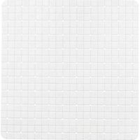 Alfombra antideslizante berilo blanco 50x50 cm PVC