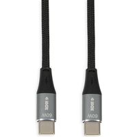 Ibox ikutc usb-c kabel 60w 1m schwarz